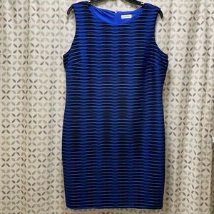 Calvin Klein sleeveless shift dress